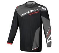 Maglia Motocross Uomo Macna Backyard-1 Black / Grey Taglia:M