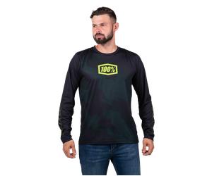 Maglia MTB 100% Airmatic Nero CamoS Nero Camo