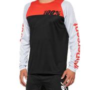 Maglia MTB 100% R-Core Nero/Rosso RacerS Nero,Rosso Racer