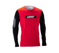 Leatt Maglia Tecnica MTB Manica Lunga Gravity 8.0 | Rosso | S/us38/eu48