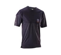 maglia mtb a maniche corte trail 6.0 cargo ghost black LEATT ciclismo