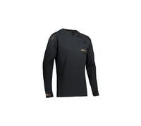 Leatt DBX 5.0 MTB LS Maglia da bicicletta, nero, taglia S