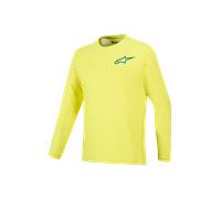 Maglia MTB Alpinestars A-Dura Air Manica Lunga Giallo FluoL Giallo Fluo