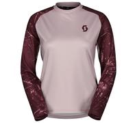 Maglia MTB donna manica lunga Trail Storm bordeaux