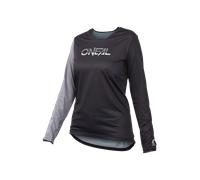 ONeal Element FR Hybrid S23, maglia donna L female Nero/Grigio