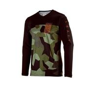 MAGLIA MTB GRAVITY 4.0 A MANICHE LUNGHE CON RINFORZO SUI GOMITI PER BAMBINO L...