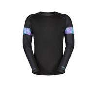 Maglia a maniche lunghe scott tuned uomo nero purple