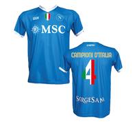 Maglia Napoli Campione d'Italia 4 2025 2026 Home ufficiale AUTORIZZATA SSC