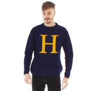 Maglia natalizia blu Harry Potter Uomo