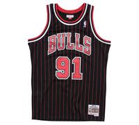 Maglia Nba Chicago Bulls Dennis Rodman Noir L