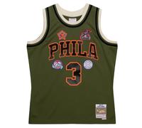 Maglia NBA Philadelphia 76ers Allen Iverson Flight Swingman 1996 Vert L