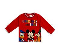 Maglia Neonato Disney Mickey Mouse e Friends in Cotone Bimbo Maniche Lunghe 5534