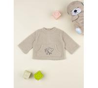 Maglia neonato effetto peluches