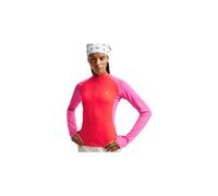 Maglia nike acg wildsee con zip a 1 4 rosso rosa da donna