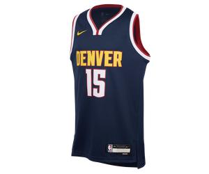 Maglia Nikola Jokić Denver Nuggets 2024/25 Icon Edition Swingman Nike NBA - Ragazzo/a - Blu M