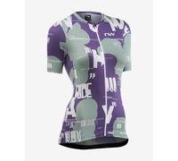 Northwave Blade Type Short Sleeve Jersey Verde,Viola M Donna