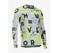 Maglia Northwave Bomb Type manica lunga grigio giallo nero - L