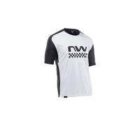 Maglia northwave edge a manica corta grigio nero