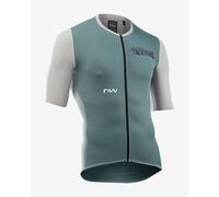 Maglia Northwave Essence Evo manica corta verde blu bianco - XS