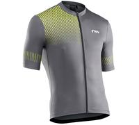 Maglia Northwave Origin - Grigio giallo S / Giallo