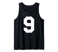 Maglia Numero 9 Athletic Varsity Sports, 9° Compleanno Canotta
