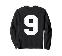 Maglia Numero 9 Athletic Varsity Sports, 9° Compleanno Felpa