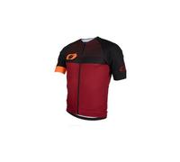 Maglia o 39 neal aerial split manica corta rossa nera