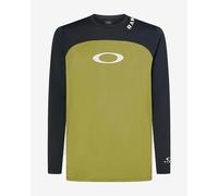 Maglia Oakley Free Ride RC manica lunga verde nero - M