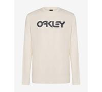 Maglia Oakley Mark 2.0 manica lunga bianco puro nero - L