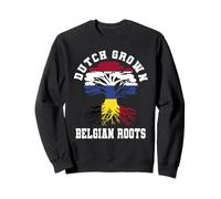 Maglia olandese cresciuta con radici belghe Paesi Bassi Belgio Felpa