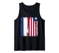 Maglia olandese della Liberia dei Paesi Bassi mezza bandiera della Liberia Canotta