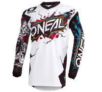 Maglia O'NEAL ELEMENT BOY VILLAIN WHITE
