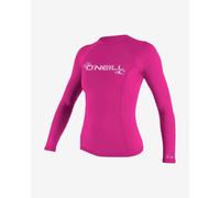 Nuoto femminile a maniche lunghe O'Neill Basic Skins Rash Guard fox/rosa (S)