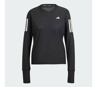 adidas Donna Own The Run Long Cuff Sleeve Tee, Black, S
