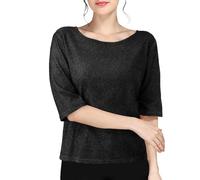 Maglia Paillettes Donna Maglia Lurex Donna Canottiere Estive Donna Maglia Cotone Donna Manica Corta Canotta Donna Trasparente Top Maculato Donna Canotta Top Monospalla Donna Top Pole Dance Donna