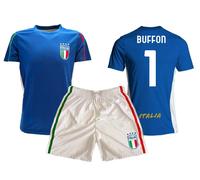 MAGLIA PANTALONE KIT Calcio ITALIA UFFICIALE BUFFON N 1 GIGI BIMBO 2025-26