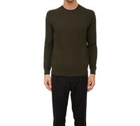 Paolo Pecora - Maglia Girocollo Verde - - Knitwear - Uomo - Verde - XL