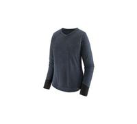 Maglia patagonia l s dirt craft blu donna