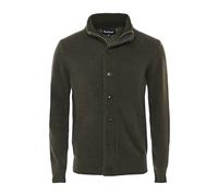 Maglia Patch Zip Thru Uomo Seaweed