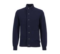 Maglia Patch Zip Uomo Navy