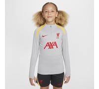 Maglia per allenamento Nike Football Dri-FIT Liverpool FC Strike per ragazzo/a - Terza - Grigio XL