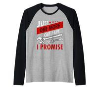 Maglia per Auto One More Car Part Maglia con Maniche Raglan