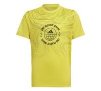 Adidas U Rfto Short Sleeve T-shirt Giallo 9-10 Years Bambini