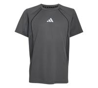 adidas Unisex - Bambini e Ragazzi Tech Apparel Climacool Shirt, Grey Five/Reflective Silver, 7-8 Years
