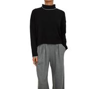 Maglia Pinko dolcevita in lana e cashmere nero