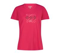 Maglia piqué stampata sul davanti donna CMP Rouge M