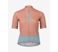 Maglia POC Essential Road Logo manica corta rosa perlato azzurro donna - XL