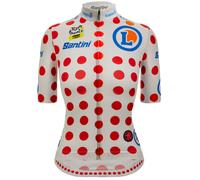 Maglia Pois donna Tour de France 2024 Fan Line L / Bianco