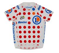 Maglia a pois Tour de France 2024 manica corta neonati