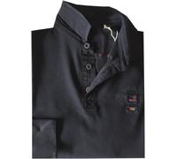 T-Shirt UOMO M L XL XXL 3XL maglia cotone girocollo manica lunga cobalto BeBoard